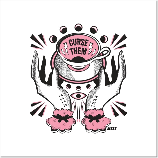 Curse Them Wall Art by Mess By Design 